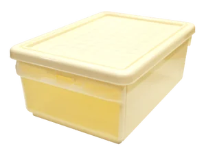 Ящик для хранения с боковой дверцей 12л слоновая кость (BQ2590СЛК)