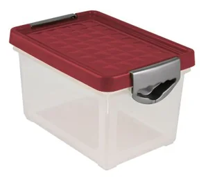 Ящик для хранения Systema 5,1 л бордовый (BQ1001БРД)