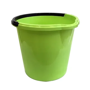 Ведро пищевое 10л ЧУДО мерное со сливом зеленый 00-00012348