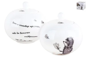 КОРАЛЛ Сахарница 490мл Ежик в тумане NB209S