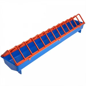 DELTA Кормушка для домашней птицы прямоугольная пластмассовая (крупная птица) 1596