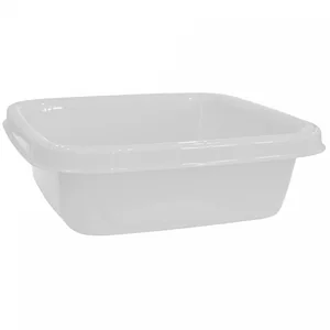 DELTA Таз квадратный Step 10 л SV3940БЛ белый