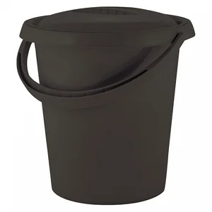 DELTA Ведро 12 л Rock-n-Roll с крышкой SC110610003 антрацит