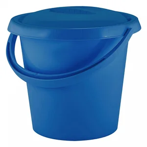 DELTA Ведро Rock-n-roll 7 л  с крышкой (индиго)