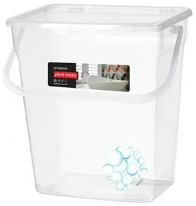 Ведро для стирального порошка 4,5л натуральный