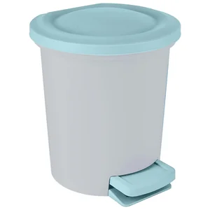DELTA Контейнер для мусора с педалью Ориджинал 6 л, небесный SV4046НБС-2PS