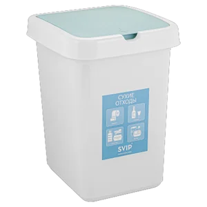DELTA Контейнер для раздельного сбора мусора, 25 л, сухие отходы SV4544СХ