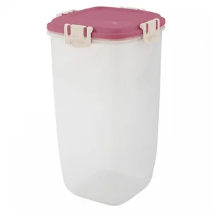 DELTA Контейнер для продуктов Sugar&Spice Barberry герметичный 1,5 л высокий SE224110054 брусника