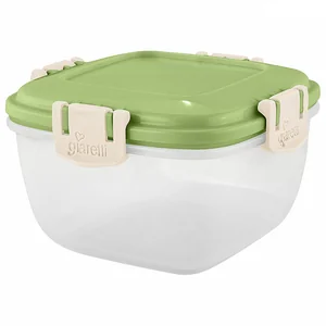 DELTA Контейнер для продуктов Sugar&Spice Barberry герметичный 1 л квадратный SE224310050 фисташка