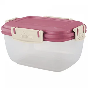 DELTA Контейнер для продуктов Sugar&Spice Barberry герметичный 0,45 л прямоугольный SE224510054 брусника