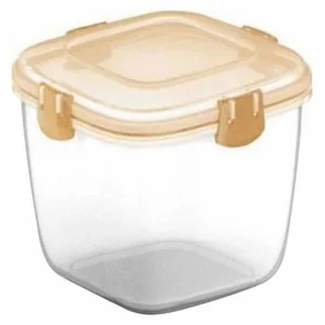 DELTA Контейнер для продуктов Fresh Barberry квадратный 1 л SE2240СЛ сливочный крем