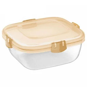 DELTA Контейнер для продуктов Fresh Barberry квадратный 0,5 л SE2239СЛ сливочный крем