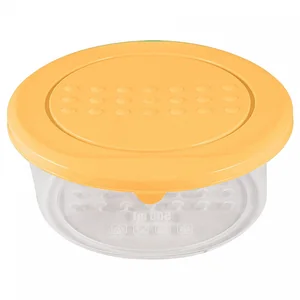DELTA Контейнер для продуктов Asti круглый 0,5 л 221100504/01 бледно-желтый