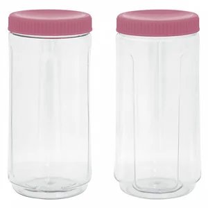 DELTA Набор банок для сыпучих продуктов Sugar&Spice Honey (2 штуки по 1,1 л) SE225212054 брусника