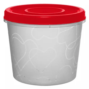 DELTA Емкость для продуктов с завинчивающейся крышкой 0,7 л GR1888СТ сочный томат