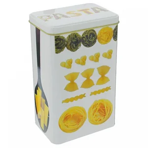 DELTA Банка жестяная 2,7 л Микс (Мука, макароны, рис, мюсли) П135*95h215v270-00753