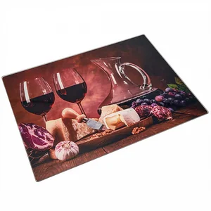 ALPENKOK Доска разделочная 30×40 см стеклянная AK-9057 Коста-Брава