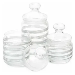 LUMINARC Емкость для сыпучих продуктов 3пр. Brush mania Granit Q6026