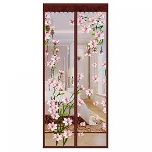 УЮТОМАНИЯ Сетка антимоскитная универсальная 100×220 см с магнитными замками УТ-4007 коричневая