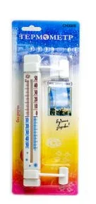 Термометр наружный 21 см на липучках 24768-116488