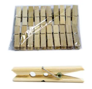 Прищепки бельевые деревяные 20 шт 16626-23-12