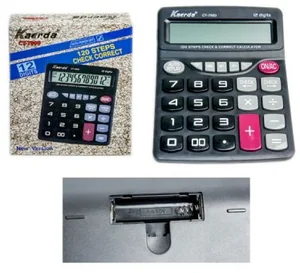 Калькулятор электронный Kaerda CT-7800 12 разрядов 20x16 см 17859-ct-7800