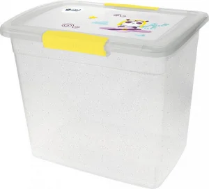 Детский ящик с защелками Lalababy Play with Me Panda 20 л 00-00013489