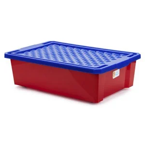 Ящик детский для хранения игрушек START 30 л красный лего (LA1018RD)