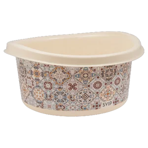 Таз круглый 12 л  Flamenko Декор Марокко (SV4114МРК)