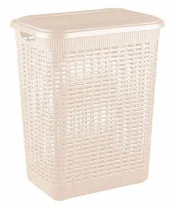 Корзина Для Белья 50л, 420х310х560 Мм (бежевый) 431293407