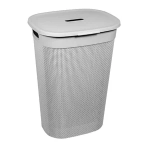 Корзина для белья OSLO 55л серый шторм 00-00013595