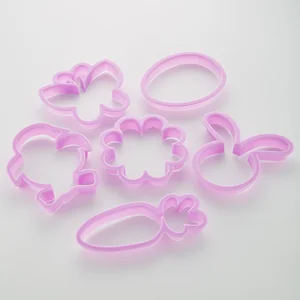 ALPENKOK Набор пластиковых двусторонних форм для печенья 6 предмета АК-634Р/6 в мешке