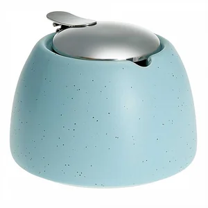 ROSARIO Сахарница 450 мл Ф19-085E голубая