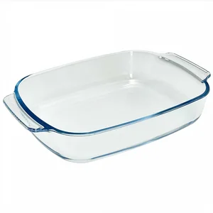ЗАБАВА Форма для запекания прямоугольная 2 л, 30,2×19,7×5,9 см из жаропрочного стекла РК-0102