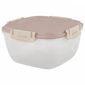 DELTA Контейнер для продуктов Sugar&Spice Barberry герметичный 0,7 л квадратный SE224210005 латте