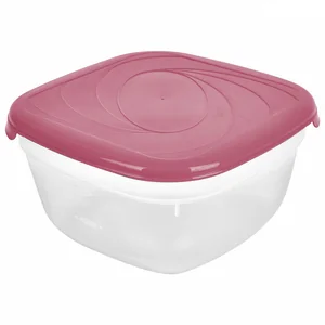 DELTA Контейнер для продуктов Sugar&Spice 0,8 л квадратный SE221911054 брусника