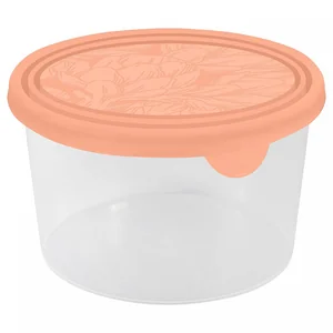 DELTA Контейнер для продуктов HELSINKI Artichoke 0,75 л круглый PT143411040 персиковая карамель