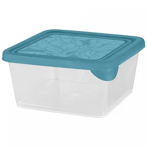 DELTAКонтейнер для продуктов HELSINKI Artichoke 0,45 л квадратный PT143111046 голубой океан