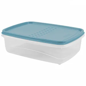 DELTA Емкость для хранения пищевых продуктов PATTERN FLEX прямоугольная 1,3 л PT1132ГО голубой океан