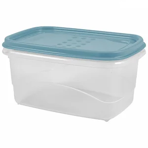 DELTA Емкость для хранения пищевых продуктов PATTERN FLEX прямоугольная 0,6 л PT1131ГО голубой океан
