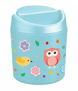 Контейнер Для Мусора С Декором 0,75л (микс 2) 431296619