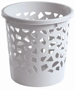 Корзина Для Мусора, 9,6л, Диаметр 260 Мм, Высота 260 Мм (светло-серый) 00-00014936