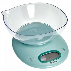 DELTA Весы электронные настольные 5 кг KCE-34 с чашей зеленые