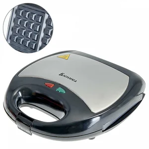 ВАСИЛИСА Вафельница электрическая 750 Вт Венская ВА-5400 черная