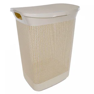 Корзина для белья Ajur 50л слоновая кость (BQ4101СЛК)