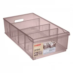 Контейнер Универсальный optima 11,5л, 242*450*129 Мм (коричневый)