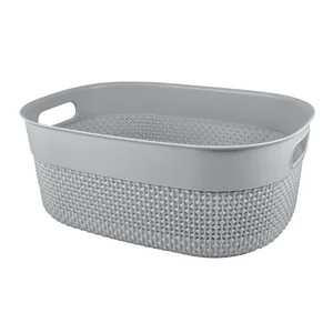 Корзина для хранения OSLO 12л серый шторм 00-00013597