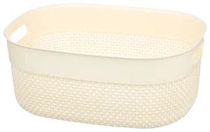 Корзина для хранения OSLO 6л молочный 00-00010511