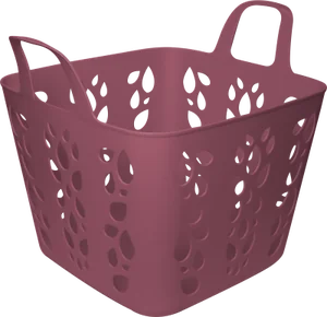 Корзина универсальная SMART SOLUTION 25 л морозная слива 00-00007028