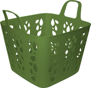 Корзина универсальная SMART SOLUTION 25 л, оливковый 00-00007029